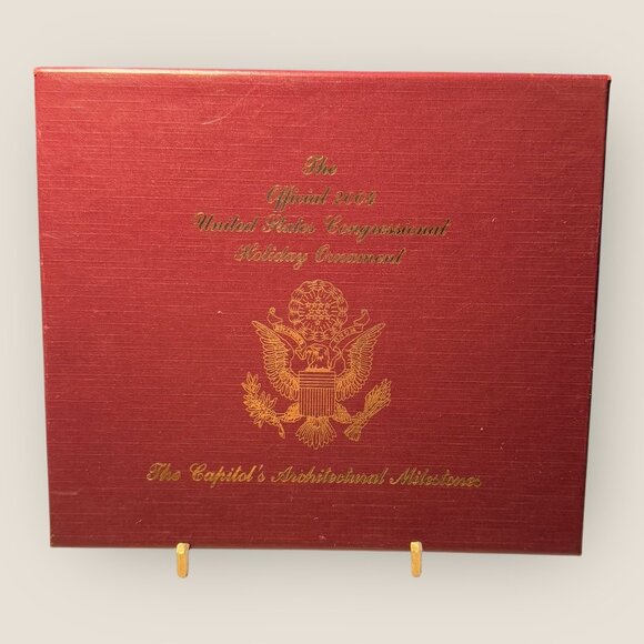 Official 2004 US Congressional Holiday Ornament Architectural Milestones - Picture 4 of 6